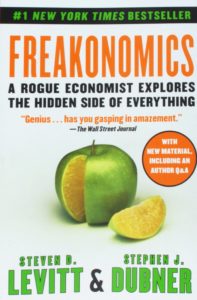 Thoughts and quotes from “Freakonomics” by Steven D. Levitt and Stephen J. Dubner